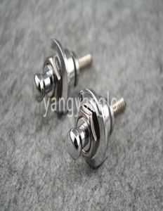 1 para 2PCS Chrome okrągła głowica elektryczne paski gitarowe Paski 6834483