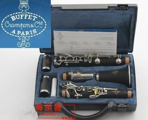 بوفيه 1986 B12 BB Clarinet 17 Keys Crampon Cie A Paris Clarinet مع إكسسوارات الحالة التي تلعب الآلات الموسيقية 12204781