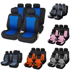 Upgrade Brand Embroidery Seat Covers Set Car Organizer Universal