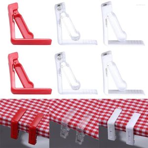 Tovaglia Gonna Clip Forniture per matrimoni Casa Cucina Tovaglia Morsetti Copertura in plastica