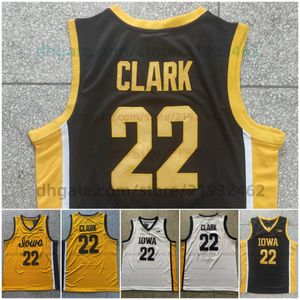 아이오와 hawkeyes 22 Caitlin Clark Jersey College 농구 유니폼 남성 All Ed