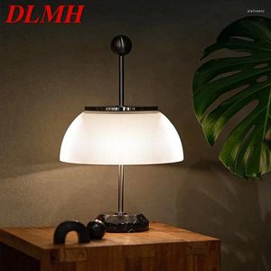 Tischlampen DLMH Zeitgenössische Lampe Nordic Modische Wohnzimmer Schlafzimmer Kreative LED Dekoration Schreibtisch Licht