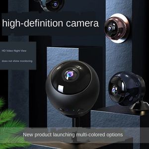 Ny 2024 1080p HD WiFi Network Camera Wireless Night Vision Fjärrhem inomhus Säkerhet Små övervakningskamera2. för trådlös natt 1. 1.