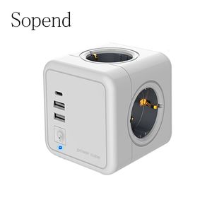 Sopend Smart Powercube Socket Wall Charging Dock Eu Slop for Desktop Office Home