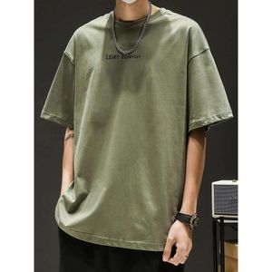 Short for Men's Summer Instagram Trend Printed Clothes, Half Sleeved Loose Casual Versatile T-shirt