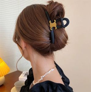 المشابك السيدات مخلب المشبك الفاخرة شعر scrunchie Designer عصابة أزياء Hair Jaw Clips العلامة