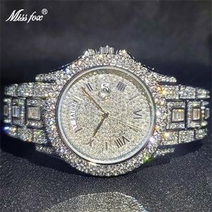 Relogio Masculino Luxury Miss Ice Out Diamond Watch Day Day Day Dain Data kalendarzowe zegarki kwarcowe dla mężczyzn Dro 2203252341274o