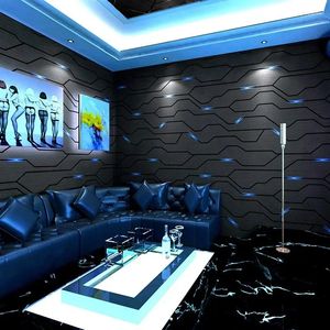 Wallpapers KTV Wallpaper 3D Stereoscopic Technology Internet Cafe Background Live Theme E-sports El Decoration Wall Covering