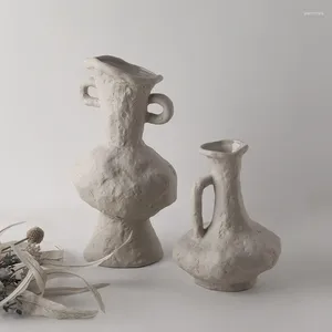Wazony zwykły zarodek ceramiczny wazon wyposażenie domu zabytkowe dekoracja próbka pokój miękki używany nabrzeże kwiatów hurtowo
