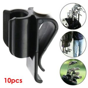 10pcs Sports Golf Bag Clip On Putter Clamp Holder Club Clip Golf Training Equipment Outdoor Sports Golf Trainer Accessories