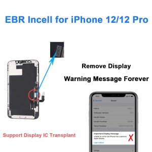 10 ПК, ЖК -дисплей EBR INCELL для iPhone X XR XS MAX 11 12 MINI 13 14 15 PLUS SCRENCARE DIGITISER SCEEN СБОРКИ.