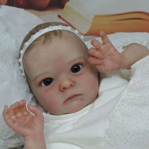16 polegadas Reborn Doll Diy Kit Tink Vinyl já pintado de boneca inacabada