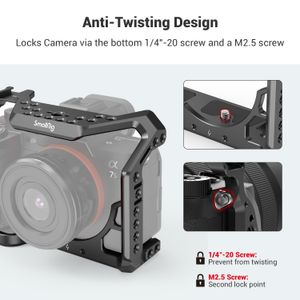 Smallrig A7S3 A7SIII DSLR -bur för Sony Alpha 7S III Camera Cage med kallskonmontering och Nato Rail Video Diy Cage Rig 2999