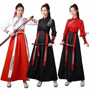 Древний китайский традиционный династии Тан Ханфу новогодние наряды Drag Dr Одежда для женщин Зимний женский комплект одежды m3lh #