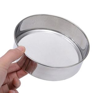 2024 1pc Mesh Flour Sifting Sifter Sieve Strainer Cake Baking Household Kitchen Tools Great for Sifting Flour Stainless Steel for baking for