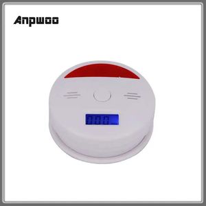 AL601 LCD Photoelectric Independent CO Gas Sensor Carbon Monoxide Poisoning Alarm Wireless CO Detector for Home Protects Against Deadly Gas