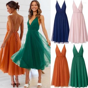 Vestidos casuais estilo havaí praia saia 2024 verão comércio exterior impressão vestido europeu e americano designer feminino