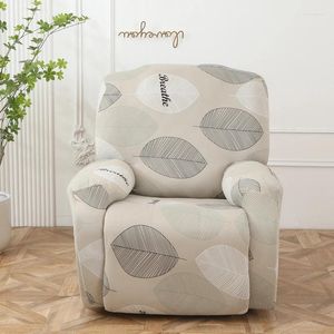 Capas de cadeira Geométrica Recliner Sofá Capa Impresso Stretch Spandex Poltrona Slipcover Relax Lazy Boy Protetor de Móveis Living