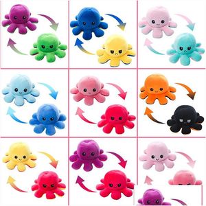 Fyllda plyschdjur som säljer kreativ söt bläckfisk Toy Doll Childrens Birthday Present Drop Delivery Toys Gifts OTT97