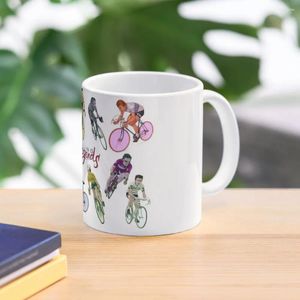 Muggar Cycling Legends Mönster Kaffemugg Breakfast Cups Pottery Thermal Cup