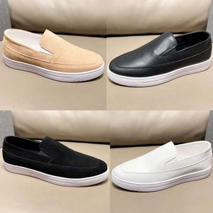 Treinadores de grife de grife masculino Sapatos de luxo renylon tênis tênis tênis de couro branco preto tênis de corrida casual leve preto