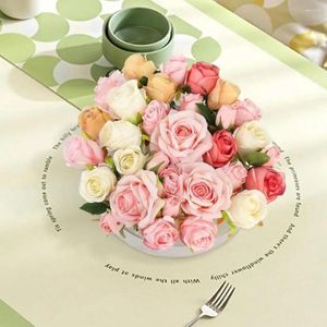 Vaser Modern Vase Elegant Round Acrylic Flower for Wedding Party Centerpiece Decoration Transparent Hydroponic Floral Dining