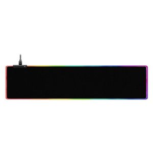 Mouse Pads Wrist Rests Rgb Soft Gaming Pad Large Oversized Glowing Led Extended Mousepad Nonslip Rubber Base Computer Keyboard Mat2503 Otxiu