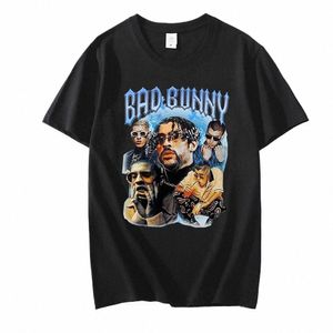 un verano sin ti bad bunny t shirt men men fiヒップホップミュージックアルバム半袖プラスサイズTシャツユニセックスT9JS＃