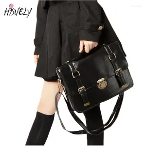 Umhängetaschen im japanischen Stil Nachrichtentasche Uniform Preppy Damen Rucksack Luxus Damen Designer Geldbörsen und Handtaschen Hohe Qualität