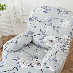 Chair Covers Printed Recliner Sofa Cover Stretch Floral Spandex Lazy Boy Armchair Slipcovers Split Single Couch For Living Room