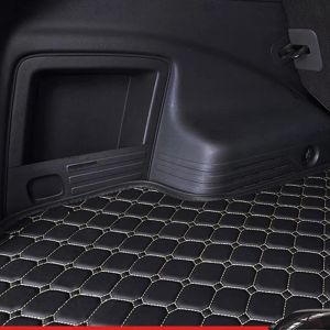 Car Trunk Mat For AUDI A1 A5 Q8 Q3 Q7 A3 Q5 A7 A4 SQ5 TT Flat Side Rear Cargo Protect Carpet Liner Cover Tail Boot Tray Pad AUTO