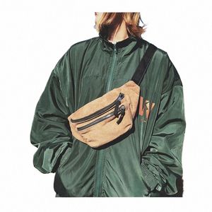 Saco de cintura de lona sacos de esporte de rua com zíper saco de peito casual feminino fanny pack fi menina cinto phe pacote de cintura c4 unisex e1z9 #