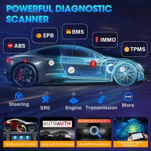 Autel MaxiIM IM508S Car Key Programming Tool Newest Diagnostic Scanner All-in-One Key Programmer Automotive Tools PK IM508