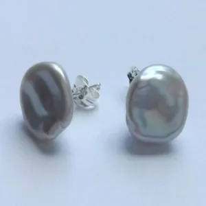 Dingle örhängen naturlig vit barock pärla silver örat öre handgjorda kristall brud ädelsten minimalistiska vardagliga pärlor formella