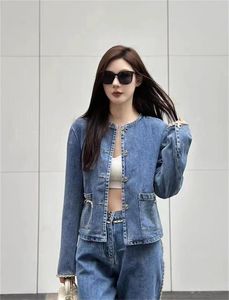 Chan new 2024 CC denim jacket women designer clothes women jackets womens womens coat fashion designer jacket women cowboy coat designer cardigan Mother's Day Gift