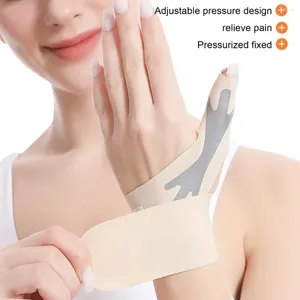 Wrist Support Circumferential Compression Brace Guard Ultra-thin Breathable Thumb With Fastener For Joint