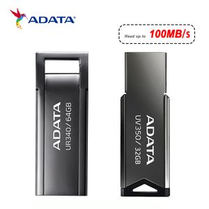 Adata 3.2 USB Flash Drive 32 GB 64 GB 128 GB Pen Drive Car Högtalare Metallkrypterad U Disk Pendrive USB -enhet för telefondator PC