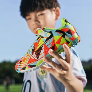 ALIUPS size 29-37 Soccer Boots Boy Kids Soccer Shoes Children Football Boots Baby Girl