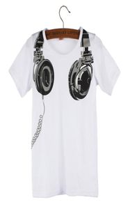 Kopfhörer Kurzarm Tops Blusen T-Shirt T-Shirts Kleidung T-Shirt Junge Kinder Sommer Kinderkleidung8720801