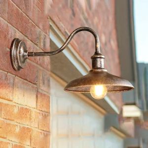 Retro Wall Lamp Outdoor Waterproof Wall Light Vintage American Country Garden Sconce/Doorway/Courtyard Industrial Rust Lighting