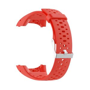 Pulseira de pulseira de silicone para polar M400 M430 GPS Sports Smart Watch Substituto Watchband Bracelet com faixa de cinta de relógio de ferramenta
