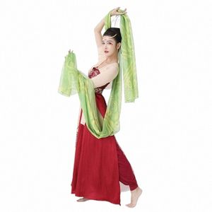 Beauty Guan Dance Performance Costume Ancient Costume Women's Hanfu Chinese Style flytande Super Immortal Art Examinati Fairy Cl y2wy#
