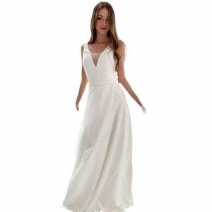 Abito da sposa su misura per le donne 2024 Sposa formale Ocn Dres Robe Richiesta adatta Matrimonio Spose Festa da sera Donna X5MU #