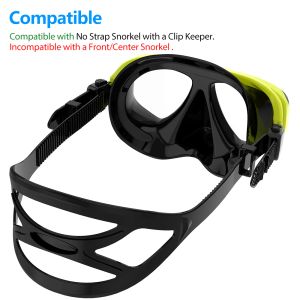 Copozz Professional Diving Scuba Mask霧なしシュノーケリングスキューバダイブメガネシールダイビング強化ガラスマスクゴーグル男性女性