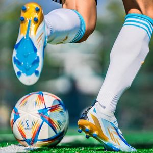 2410 Hochwertige, ultraleichte Herren-Fußballschuhe, rutschfeste Rasenstollen, TFFG-Trainings-Fußball-Turnschuhe, Chuteira Campo 240323