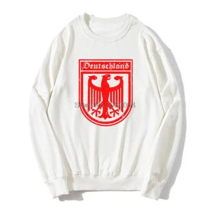 Deutschland tyska flagga Crest Tyskland Eagle hoodie män o-hals hoodies tröja tröja streetwear harajuku