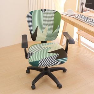 Capas de cadeira Stretchable Desk Cover Thick Seat Computer Slipcover para escritório universal