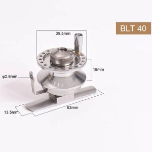 Rollen Angelrolle, Eisangelrolle, verstellbarer Auslaufknopf, Ganzmetall-Aluminiumlegierung, CNC-Prozess, langlebige rechte Handführung