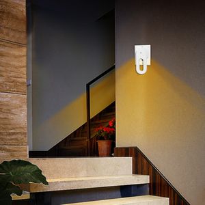 EU/US Plug Wall Night Light Docket com Twilight Sensor 1/2 PCS PCS Lâmpada branca quente economia de energia para o quarto de crianças, quarto, Stai