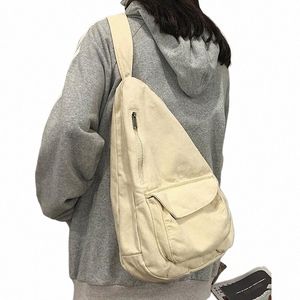 HOCODO CANVAS CHEST BAG WONED 2022 WONDAY LOTTONED MENGER BAG CANVAS CROSSBODY BAG MULITI POCKEN